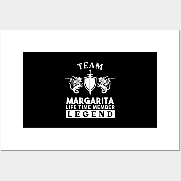 Margarita Name T Shirt - Margarita Life Time Member Legend Gift Item Tee Wall Art by unendurableslemp118